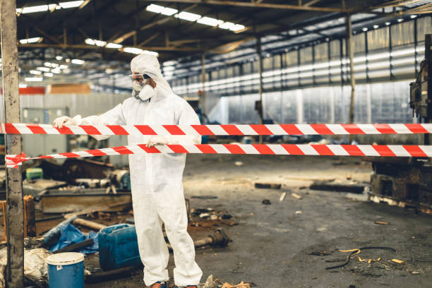 Professional Odor Removal technician working in Seymour, WI